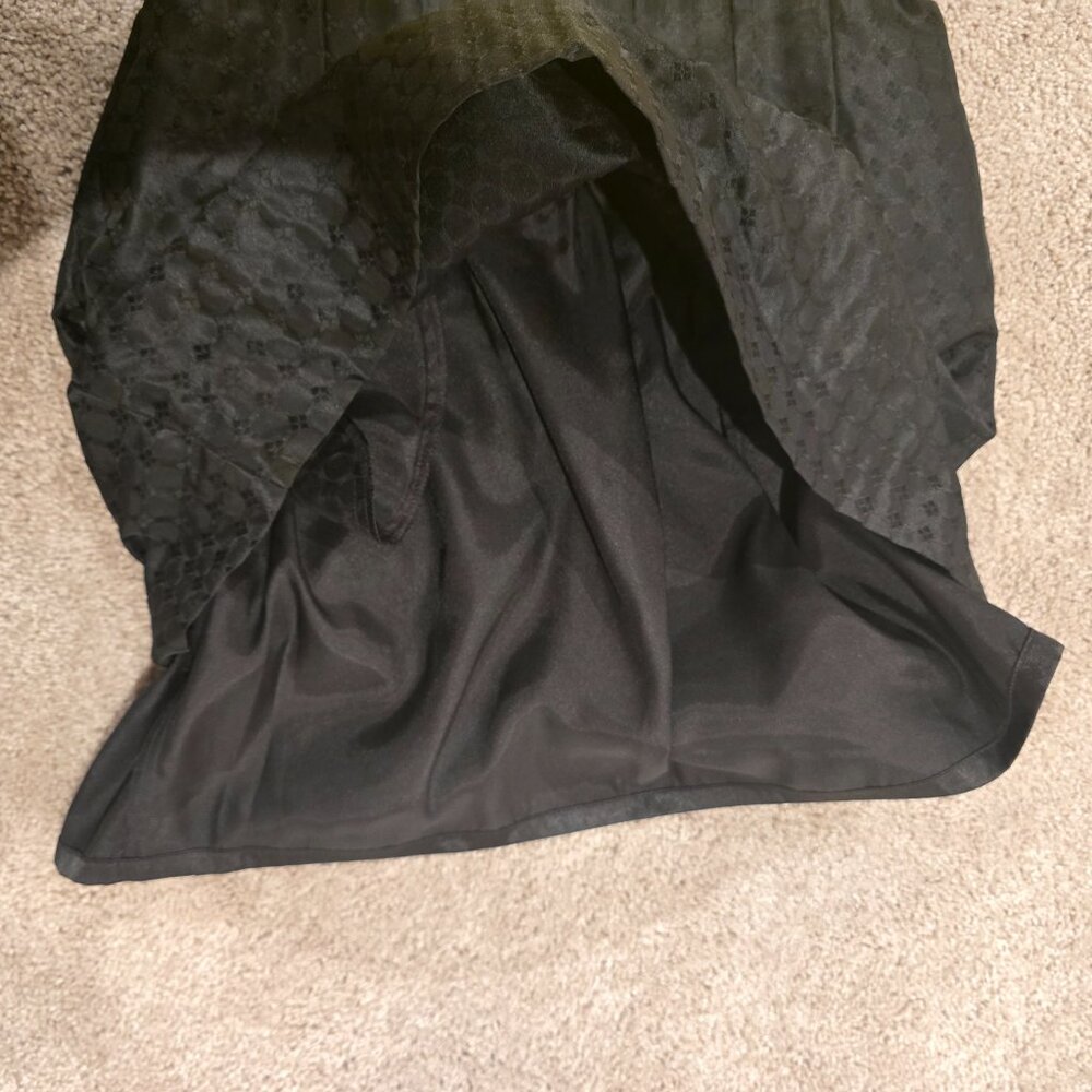 BCBG Max Azria | Sleeveless Career Dress | Yellow and Black | Size 4 - Picture 9 of 12